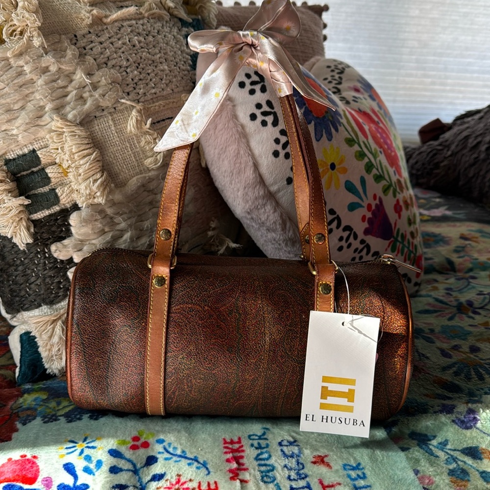 Etro Mini Barrel Bag Vintage